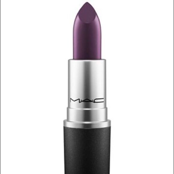 NWT brand new Mac cyber lipstick deep purple - Picture 2 of 5